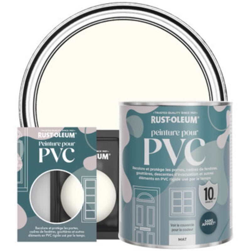 Peinture pour pvc, Finition Mate - Blanc Antique