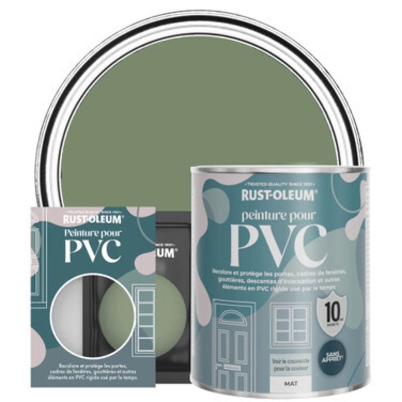 Peinture pour pvc, Finition Mate - Broussaille
