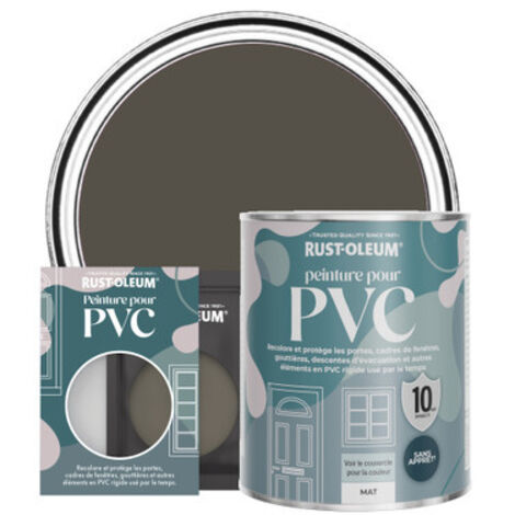 Peinture pour PVC, Finition Mate - Brun Terre