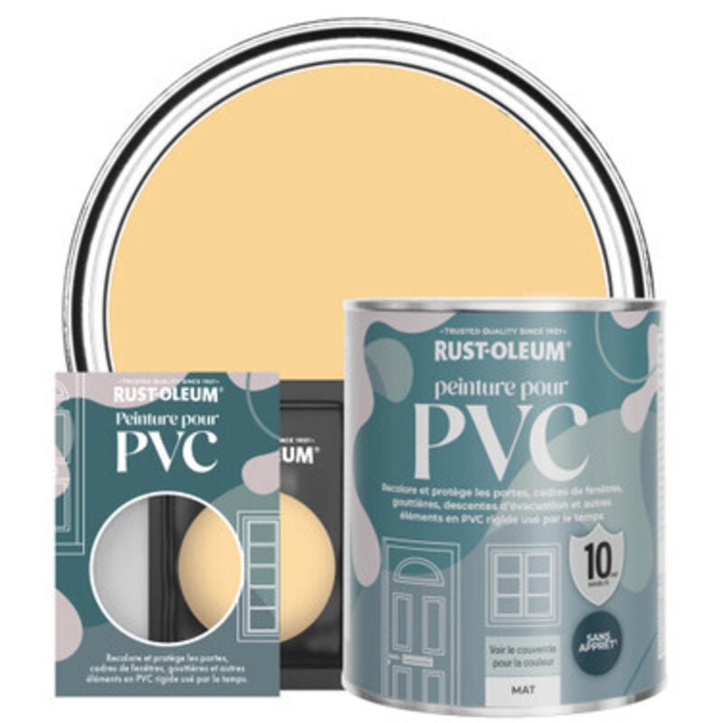 Peinture pour pvc, Finition Mate - Moutarde