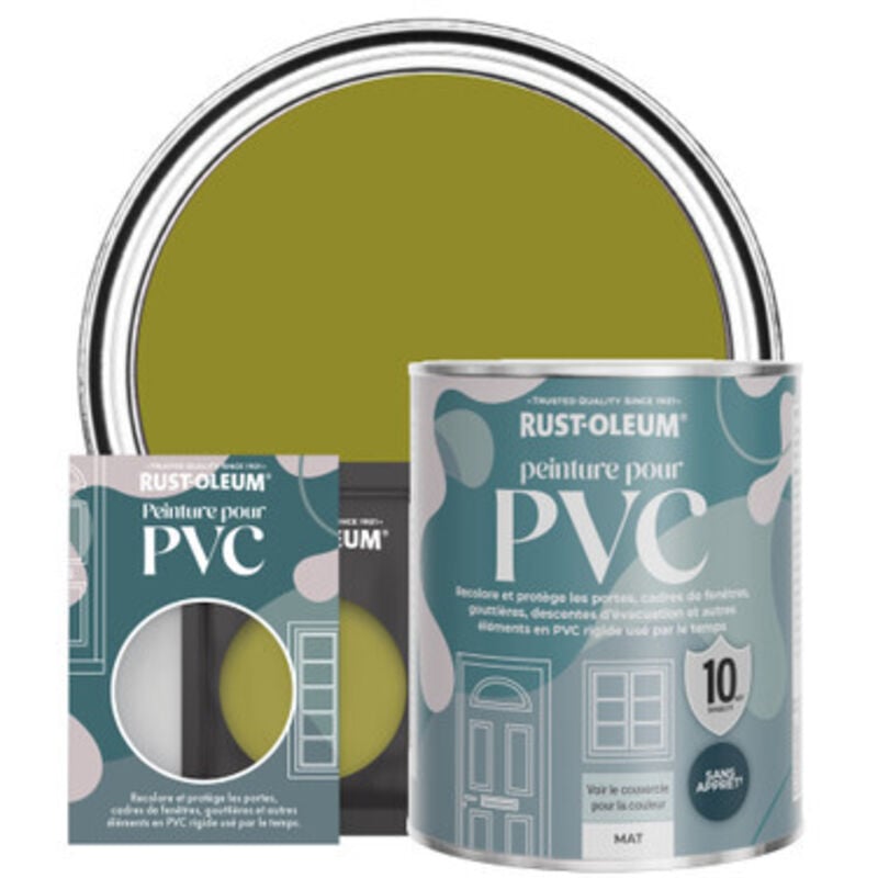 Peinture pour pvc, Finition Mate - Olive marinée