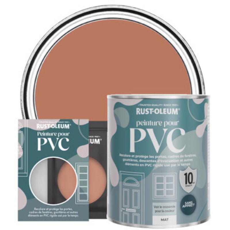 Peinture pour pvc, Finition Mate - Sienne