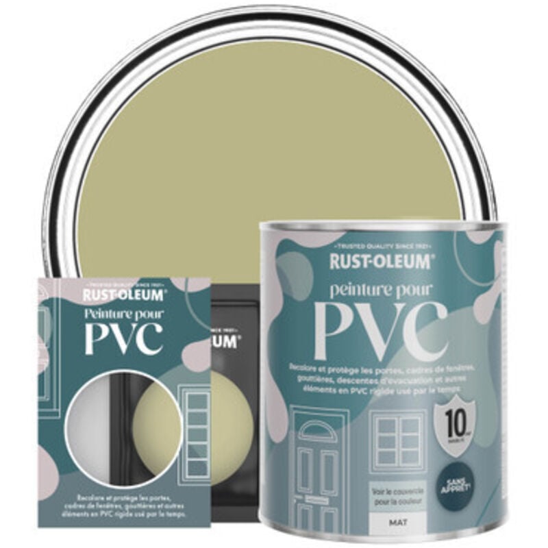 Peinture pour PVC, Finition Mate - Vert Sauge