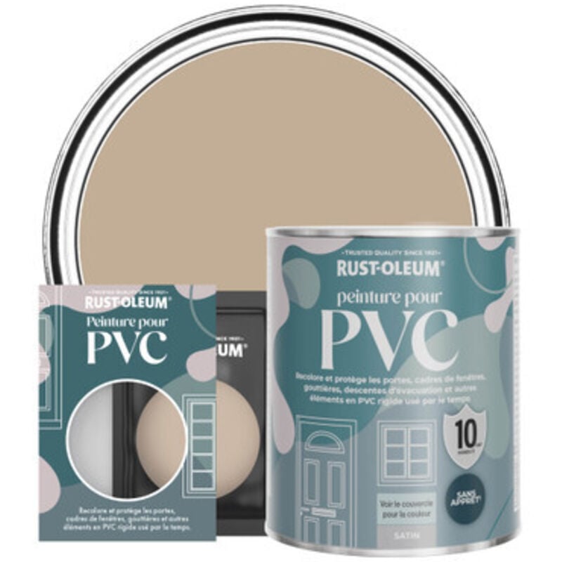 Peinture pour pvc, Finition Satinée - Caramel Salé