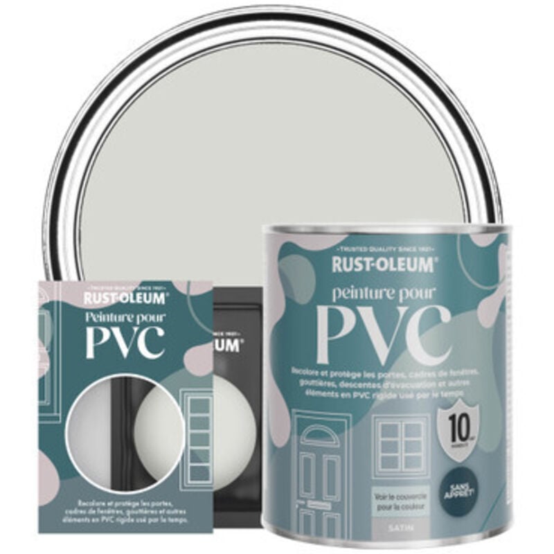Peinture pour pvc, Finition Satinée - Gris d'Hiver