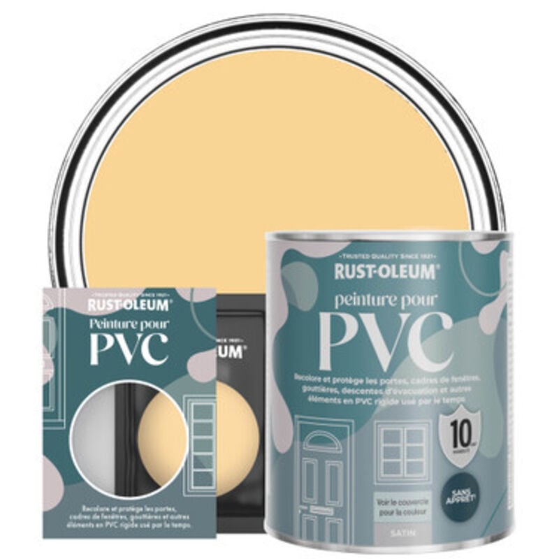 Peinture pour pvc, Finition Satinée - Moutarde