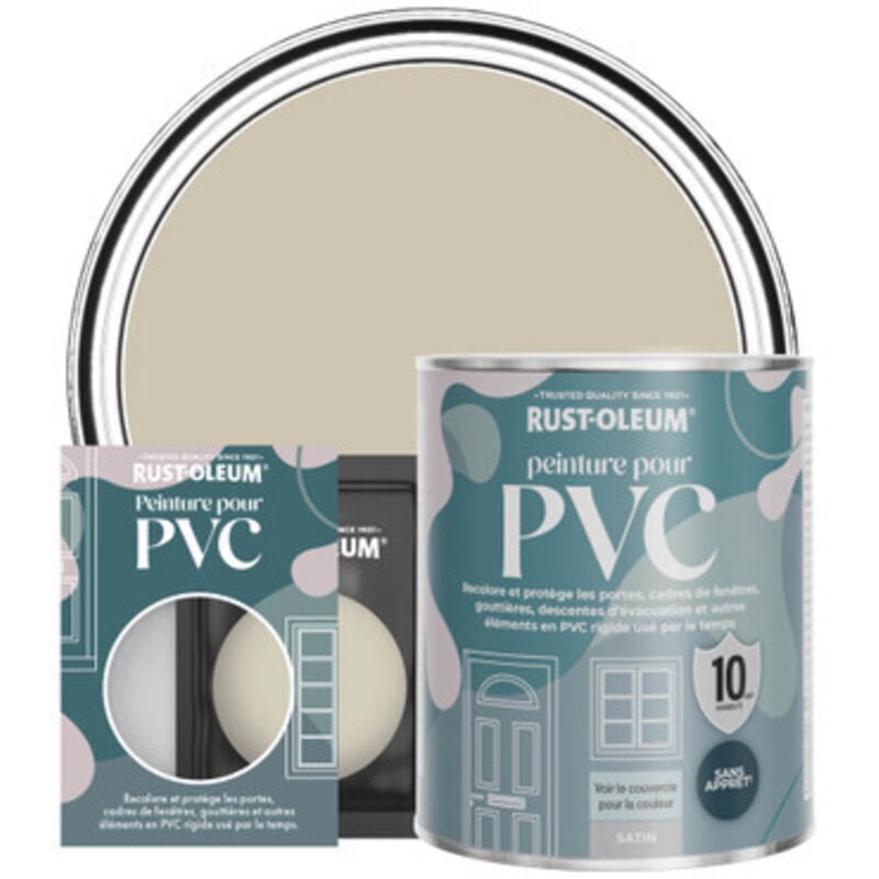 Peinture pour pvc, Finition Satinée - Pénombre