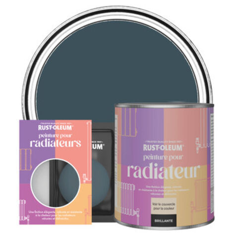 Peinture pour Radiateur, Finition Brillante - Bleu du Soir