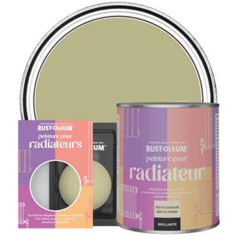 Peinture pour Radiateur, Finition Brillante - Vert Sauge