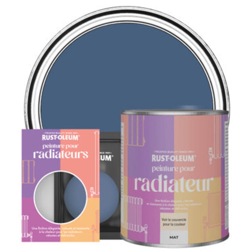 Peinture pour Radiateur, Finition Mate - Encre Bleue