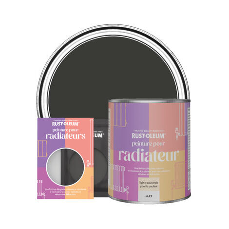 Peinture pour Radiateur, Finition Mate - Magie Noire