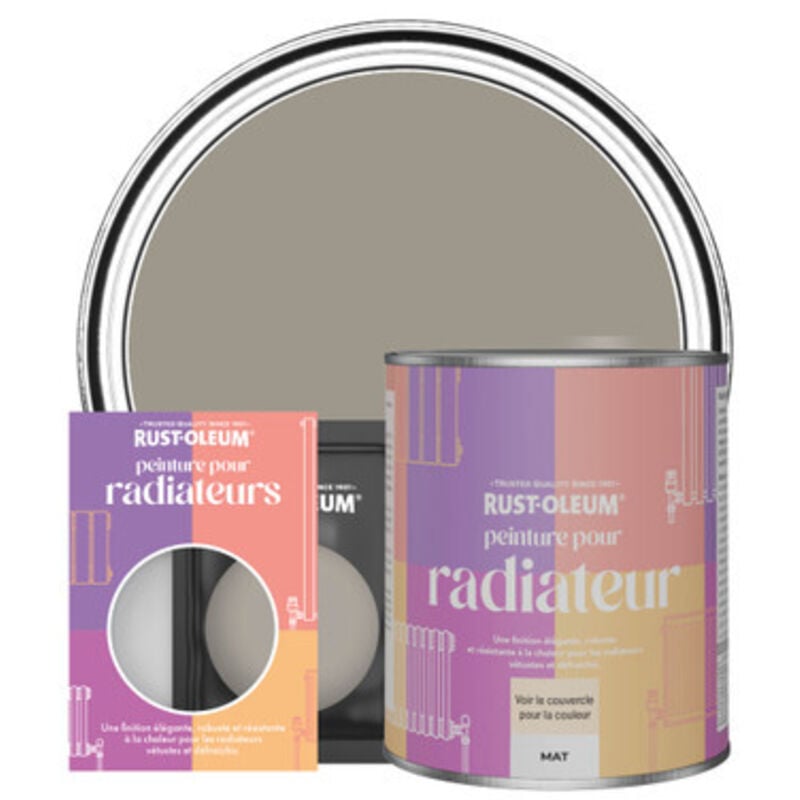 Peinture pour Radiateur, Finition Mate - Truffe