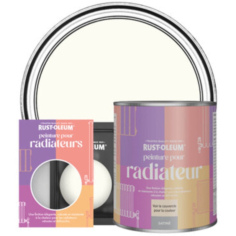 Peinture pour Radiateur, Finition Satinée - Blanc Antique
