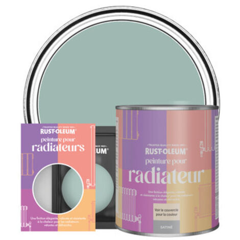 Peinture pour Radiateur, Finition Satinée - Bleu littoral