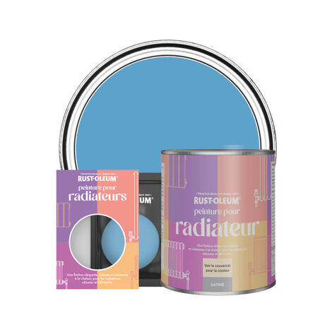 Peinture pour Radiateur, Finition Satinée - Céruléen