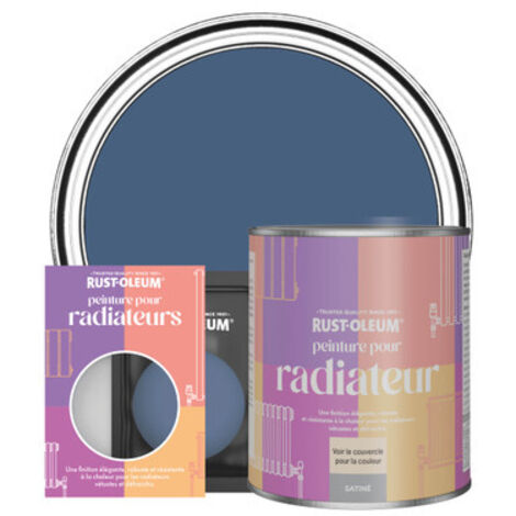Peinture pour Radiateur, Finition Satinée - Encre Bleue