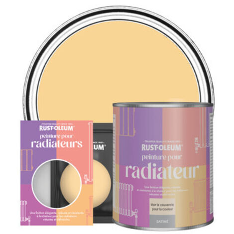 Peinture pour Radiateur, Finition Satinée - Moutarde