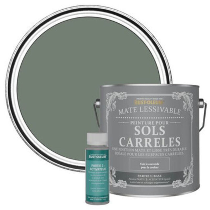 Peinture pour Sols Carrelés Mate Lessivable - Sérénité