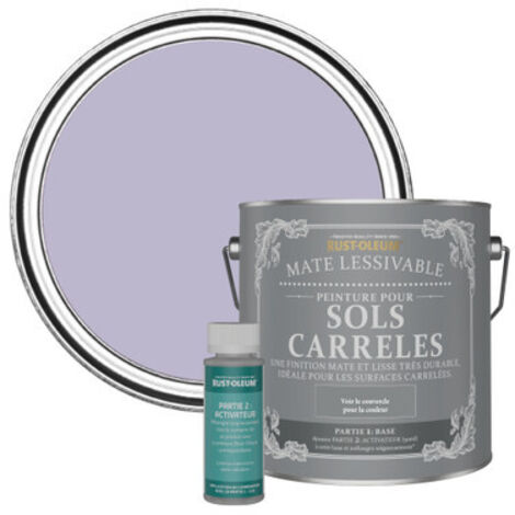 Peinture pour Sols Carrelés Mate Lessivable - Glycine