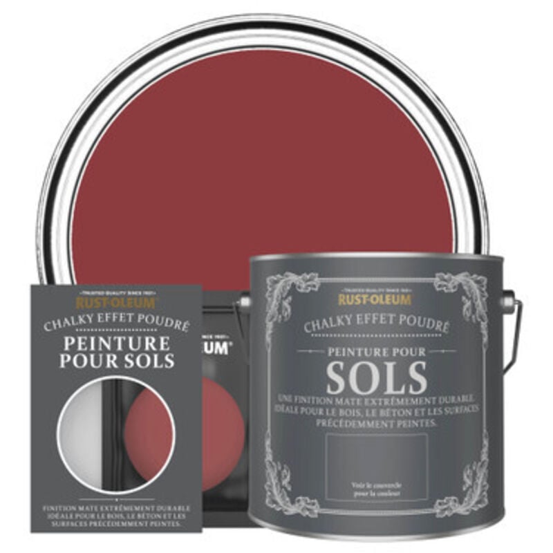 Peinture pour Sols Chalky - Bordeaux