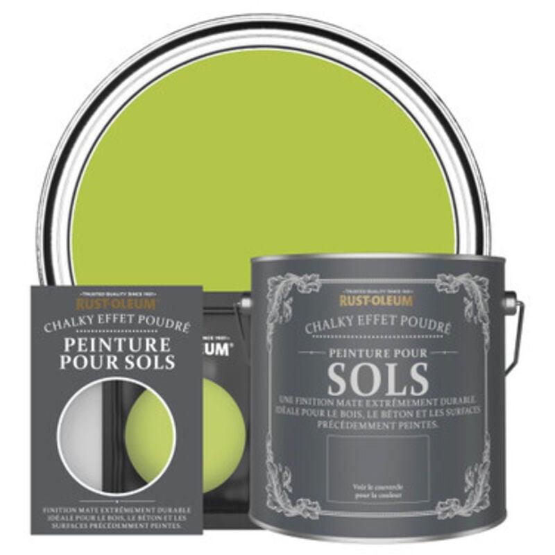 Peinture pour Sols Chalky - Citron Vert