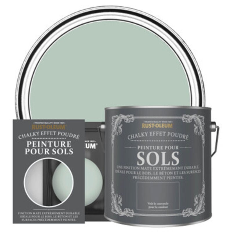 Peinture pour Sols Chalky - Vert d'Eau