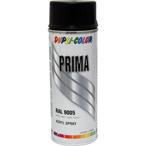 Peinture Prima Geltech Ral 9005 Noir Mat 400ml Dupli Color