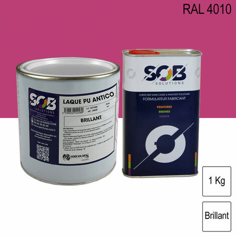 Bombe de peinture Rose Magenta RAL4010 - Ferry