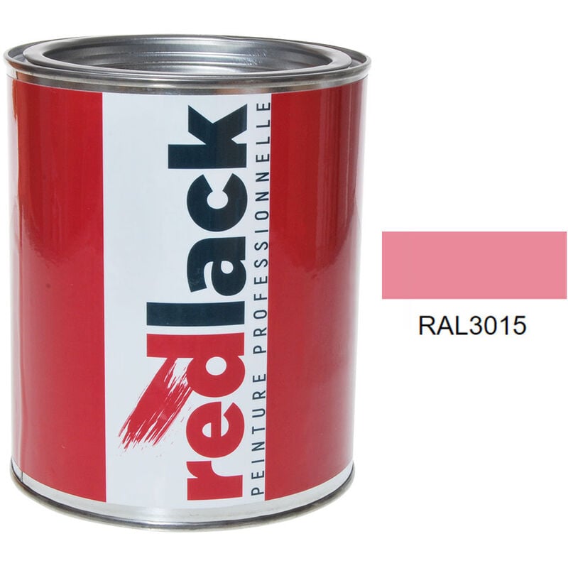 Peinture Rose clair ral 3015 Mat multisupport 1L Redlack