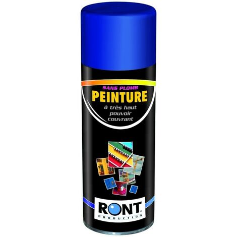 PEINTURE RAL 5002 Bleu outremer - Aérosol 520 mL brut - Ront