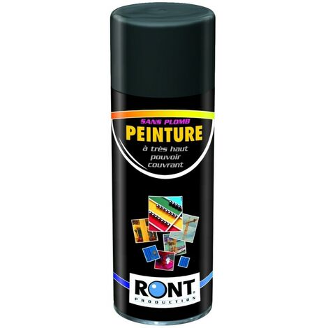 Peinture Ral 9005 Noir (Brillant) - Ront Aerosol 520ML