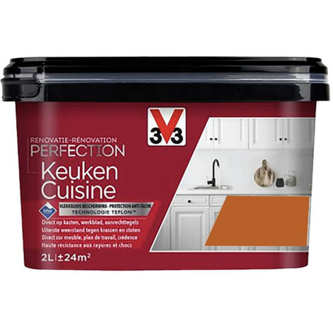 Peinture Rénovation Perfection Cuisine V33 Espelette 2 L
