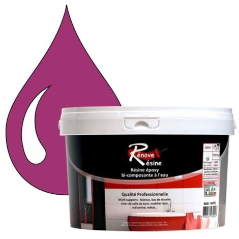 Peinture Résine 0.5L - Multisupport RAL 4006 - Pourpre signalisation - Mat - Monocouche