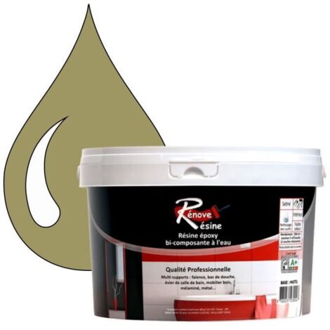 Peinture Résine 0.5L - RAL 1019 - Beige gris - Brillant - Multi-supports