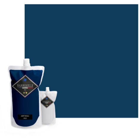 Peinture résine époxy 0,75L MAT 10m² Bleu Nuit Abyssal