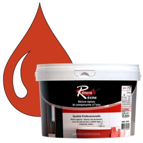Peinture Résine - Multisupport RAL 2001 - 0.5L - Étanche - Brillant