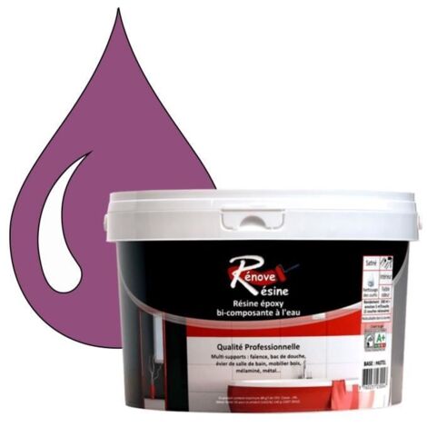 Peinture Résine - Multisupport RAL 4008 - Violet de sécurité - 0,5L - Finition Mat