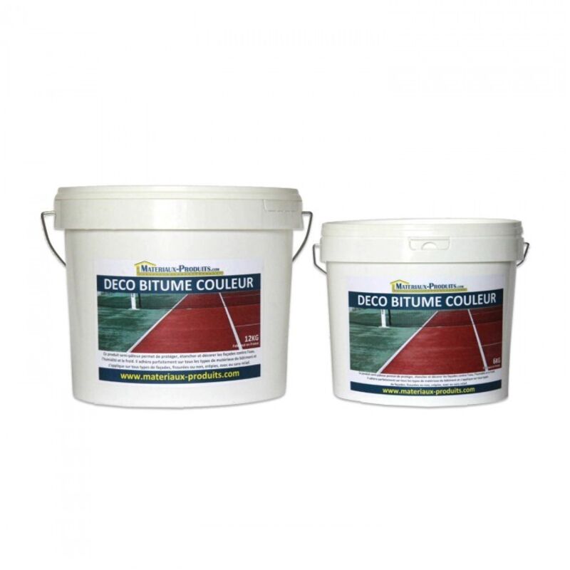 Peinture résine pour bitume enrobé - 6 Kg Blanc Matpro