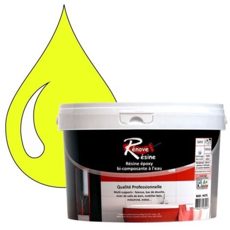 Peinture Résine - RAL 1015 - Ivoire clair - Brillant - 0,5L - Multi-supports