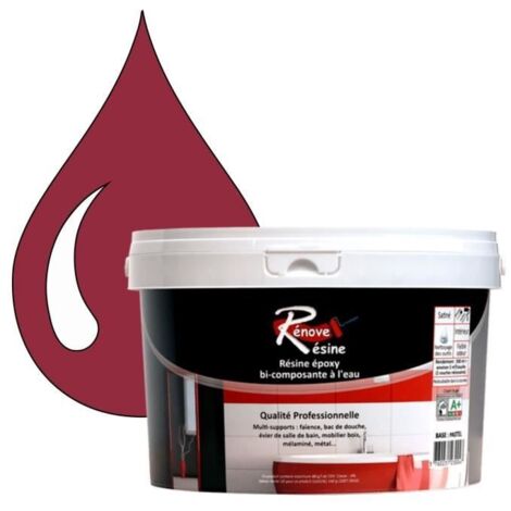 Peinture Résine - RAL 4002 - Violet rouge - Brillant - 0,5L - Monocouche