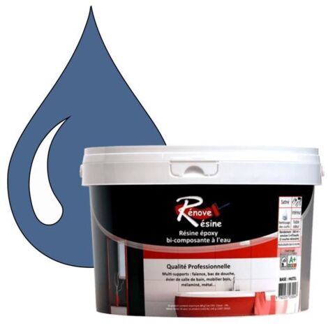 Peinture Résine - RAL 5023 - Bleu distant - 0,5L - Brillant - Monocouche