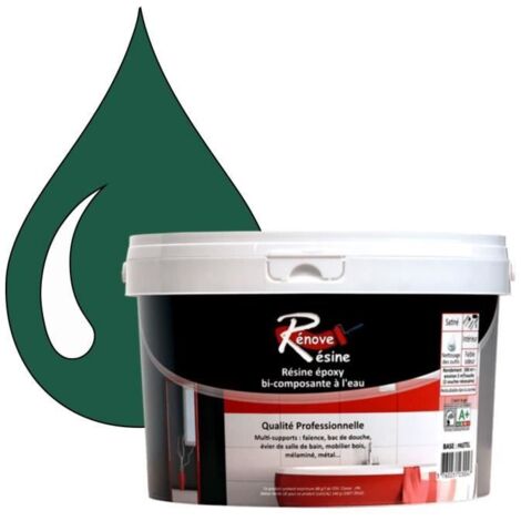 Peinture Résine - RAL 6016 - Vert turquoise - Brillant - 0,5L - Multi-supports