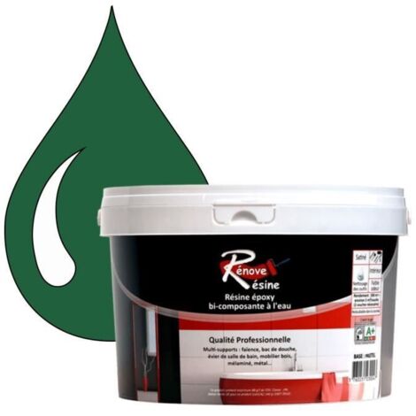 Peinture Résine - RAL 6029 - Vert menthe - 0,5L - Brillant - Multi-supports