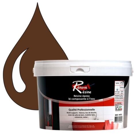 Peinture Résine - RAL 8007 - Brun fauve - 0,5L - Multi-supports (Faïence, Carrelage)