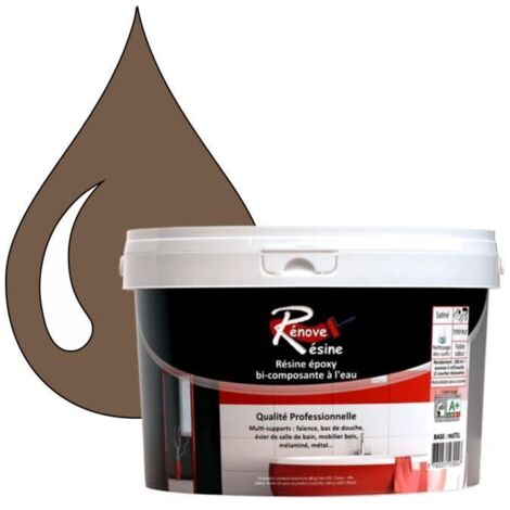 Peinture Résine - RAL 8025 - Brun pâle - 0,5L - Brillant - Multi-supports