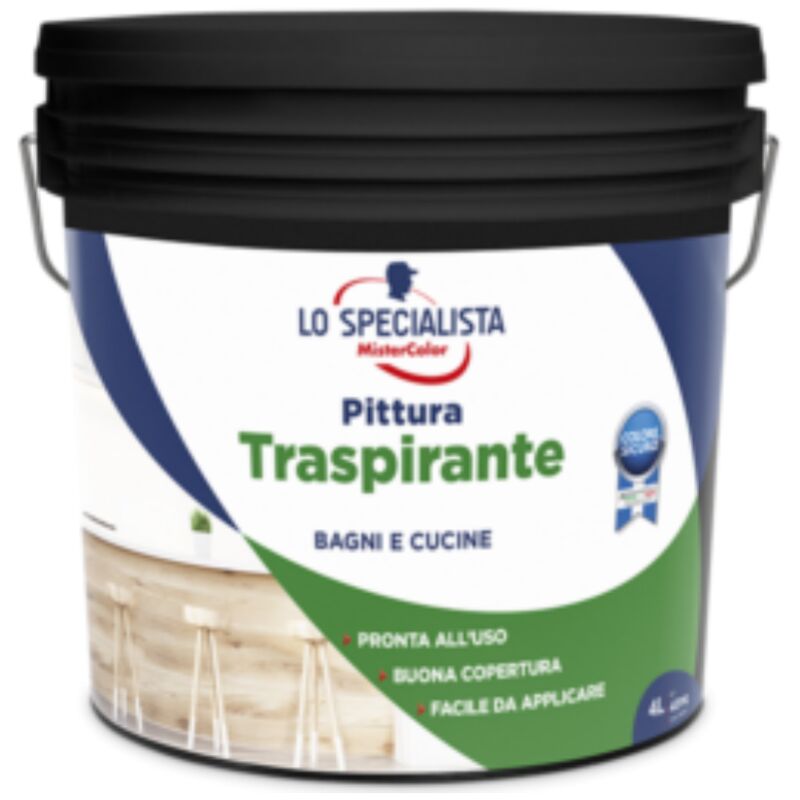 Peinture respirante blanche Lo Specialista 4 litres