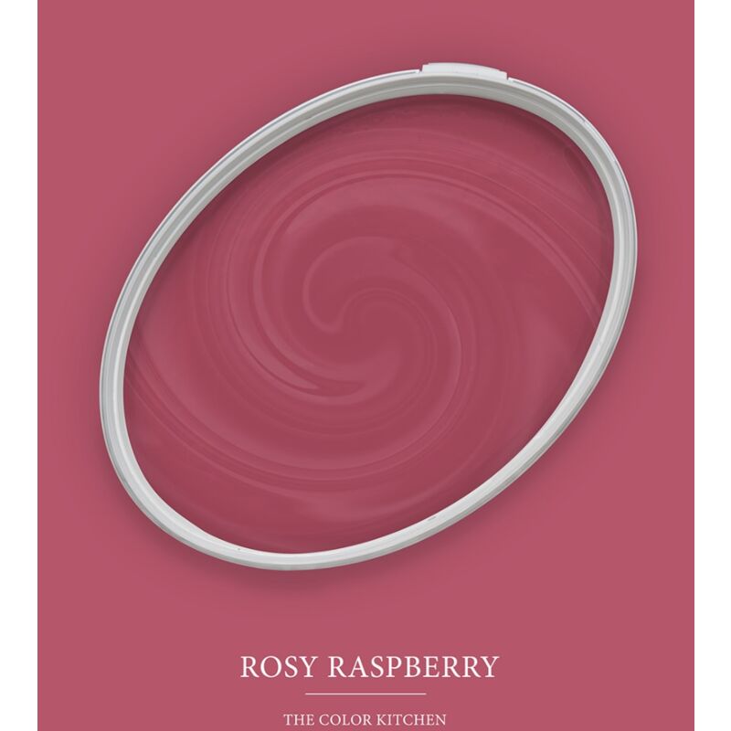Peinture rose framboise mat moderne et résistante Peinture facile à appliquer Peinture The Color Kitchen TCK7011 2,5L