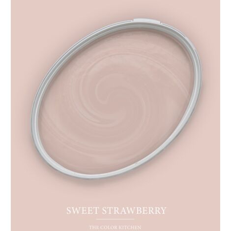 Peinture rose pâle mat moderne et résistante Peinture facile à appliquer Peinture The Color Kitchen TCK7007 2,5L