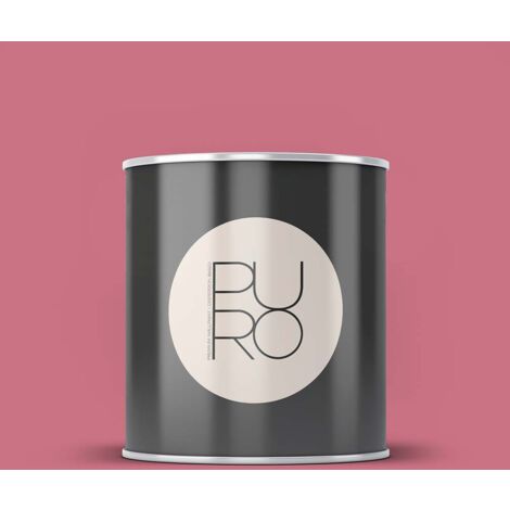 Peinture rose pastèque mat moderne et résistante Peinture satinée facile à appliquer Peinture PURO Premium C2033 1L