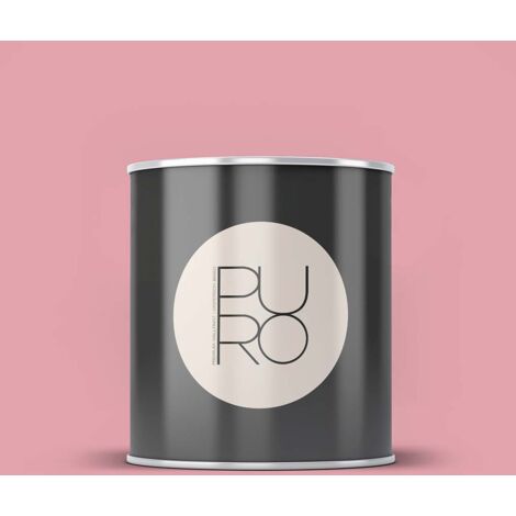 Peinture rose pêche mat moderne et résistante Peinture satinée facile à appliquer Peinture PURO Premium C2032 2,5L